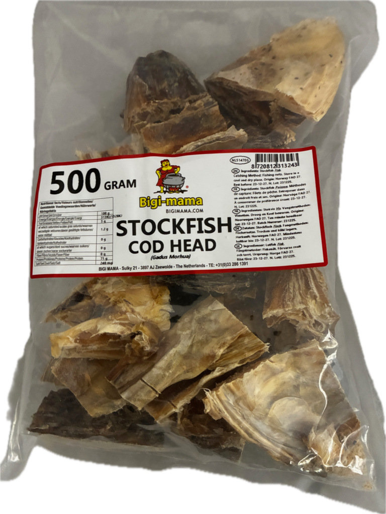 Cod heads 500 gr