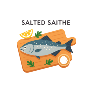 Salted Saithe
