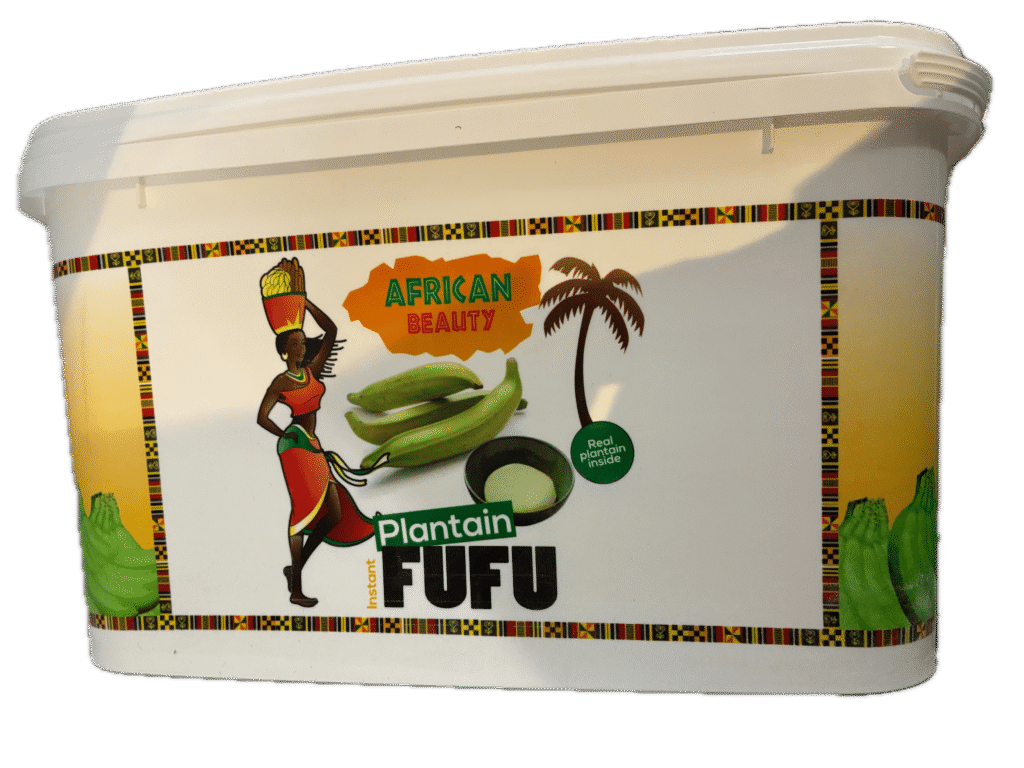 Fufu Plantain African Beauty Bucket